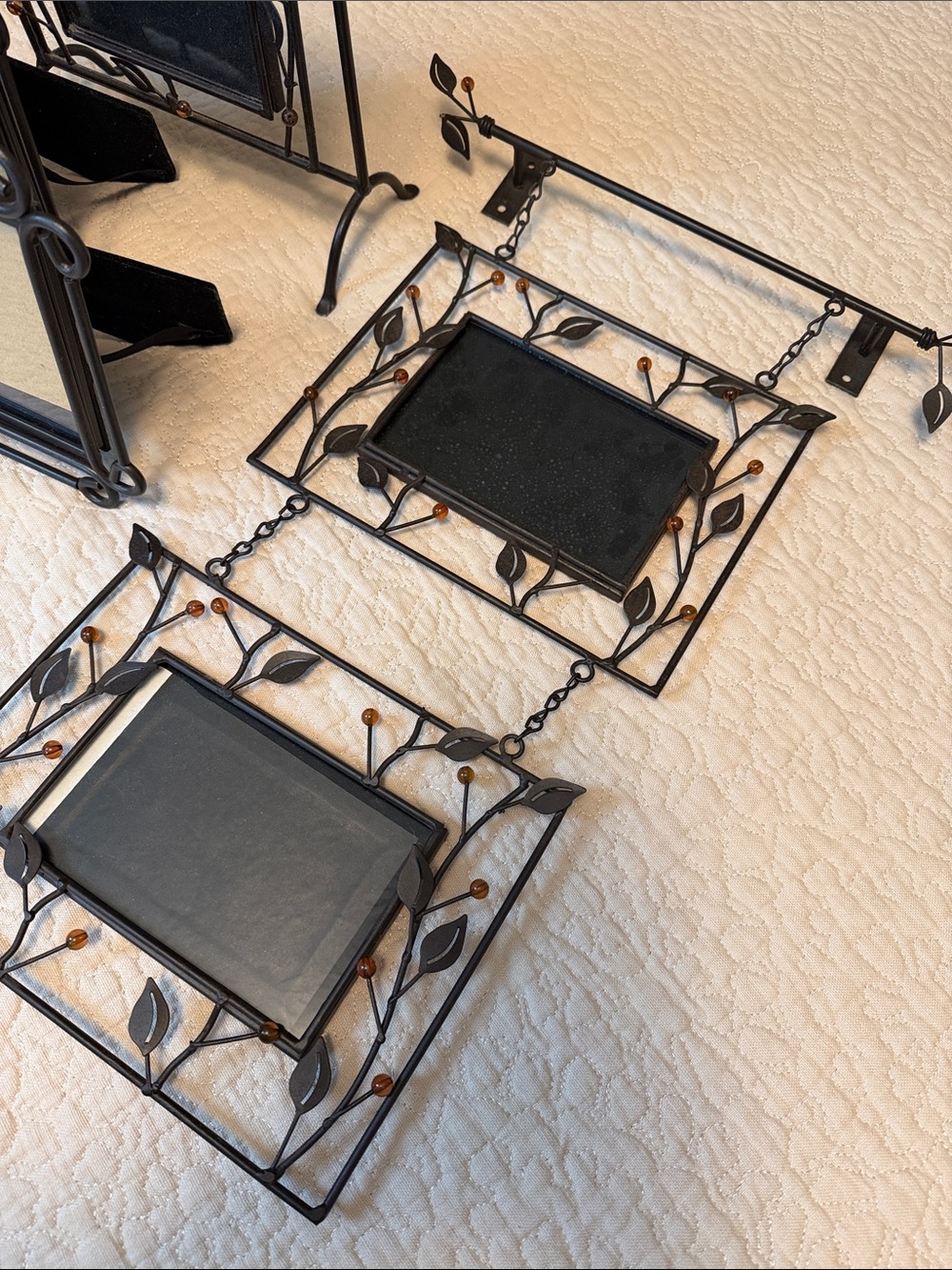 Matching Iron Picture Frame Bundle - Picture 2 of 3